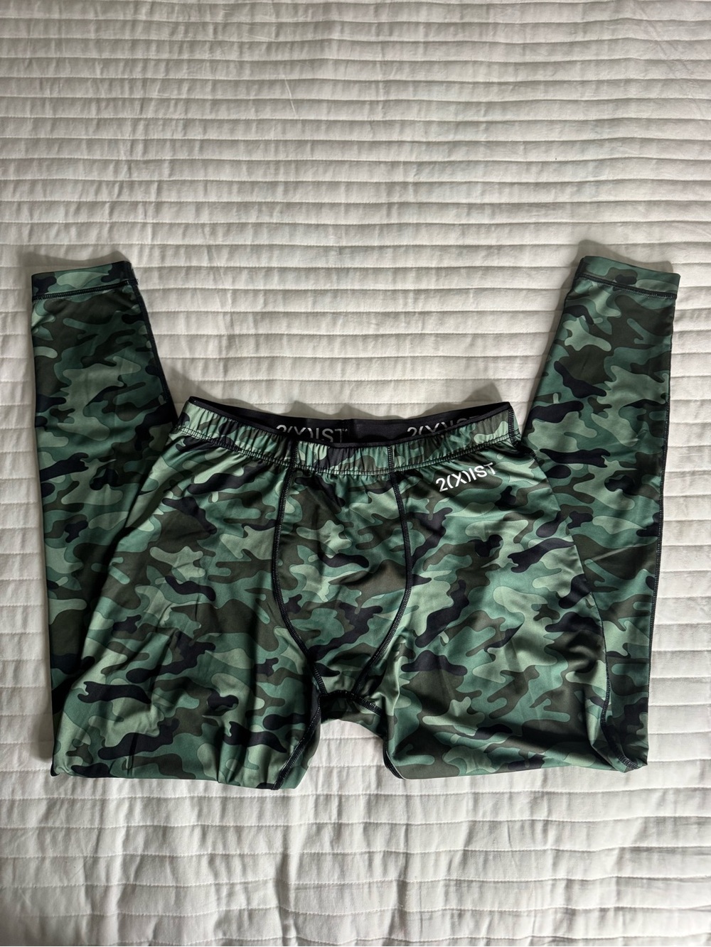 2XIST Green Camo Leggings
